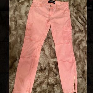 Pink skinny leg Capri
